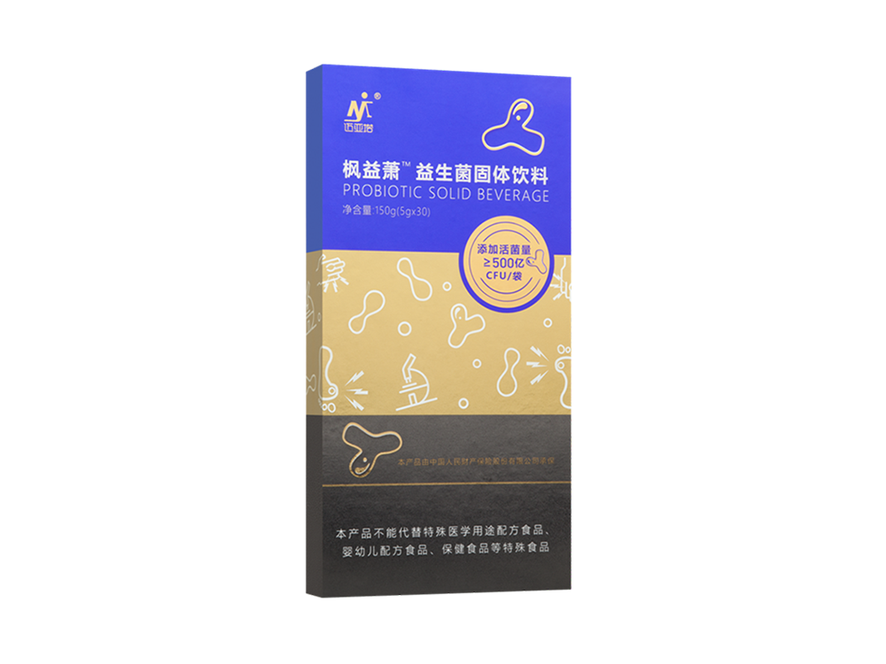 枫益萧益生菌固体饮料 500亿CFU活菌量